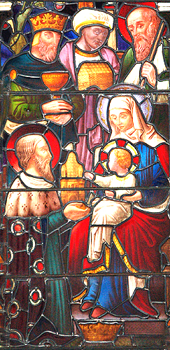 Epiphany stained glass window