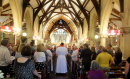 Part of the Sunday service on St James's Weekend in 2019