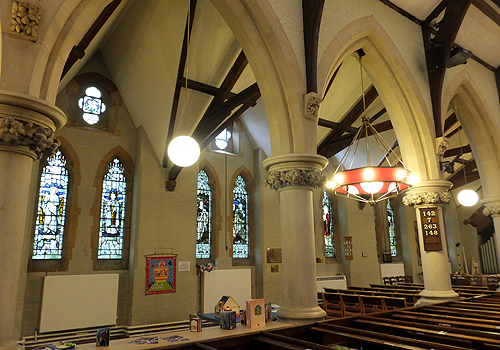 North aisle