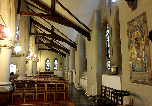 North aisle