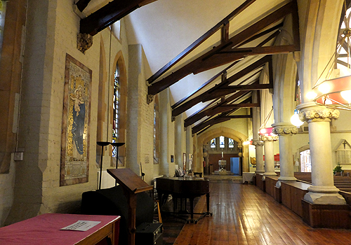 South aisle