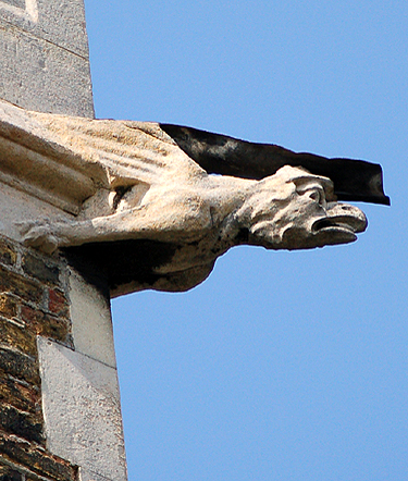 A gargoyle