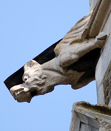 A gargoyle