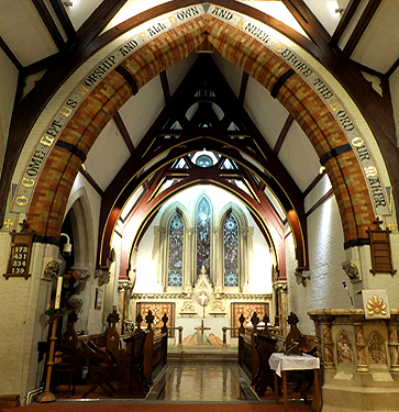 The chancel