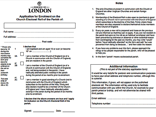 Electoral roll