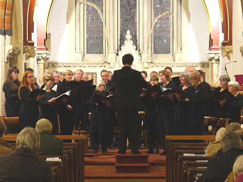 A concert in church