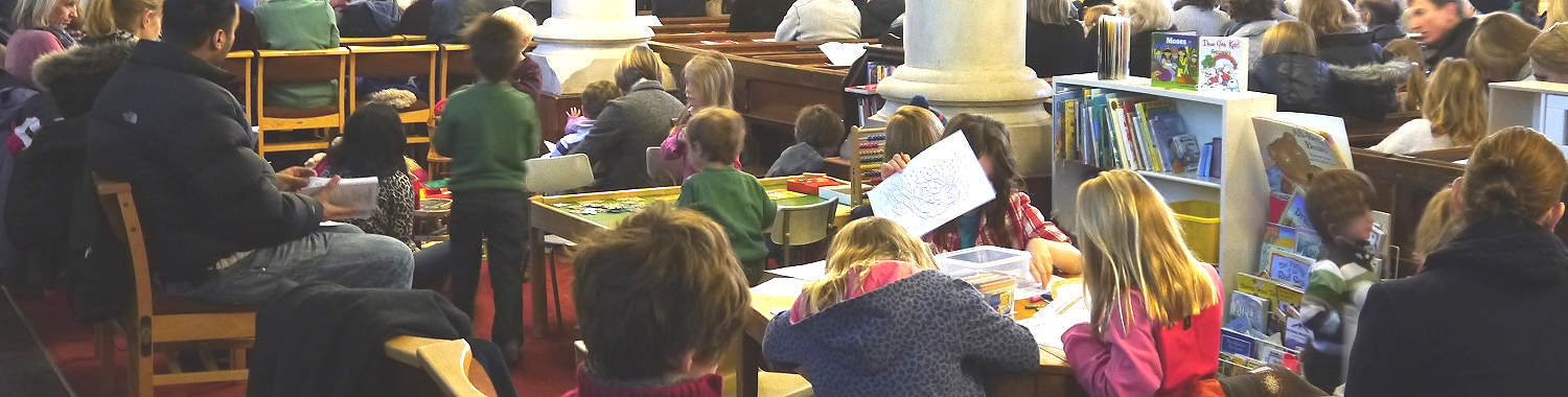 Children in church