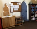 A new sink has been installed in the vestry