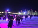 Ice skating at Hampton Court Palace 2020